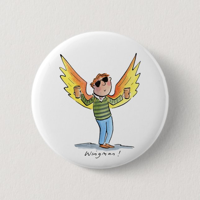 Wingman Button (Vorderseite)