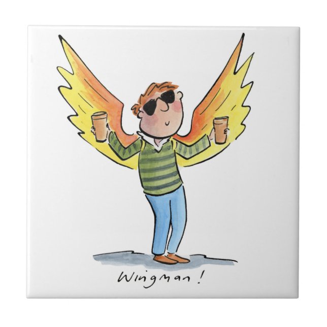 Wingman Fliese (Vorderseite)