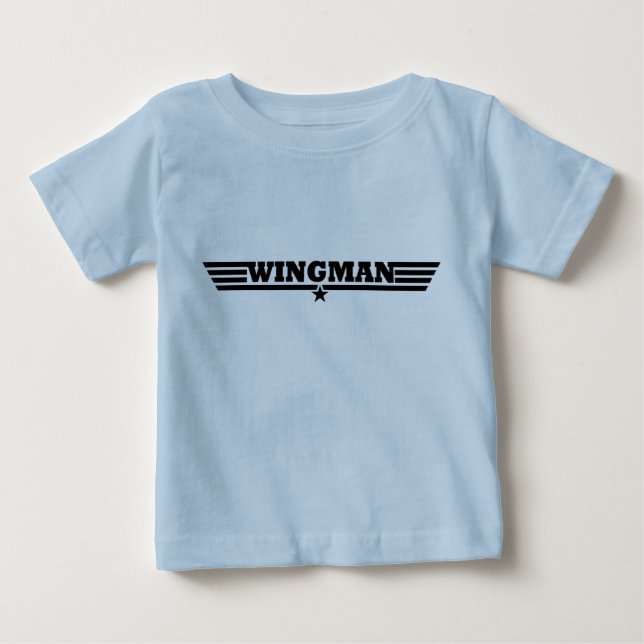 Wingman Wings Logo Baby T-shirt (Vorderseite)