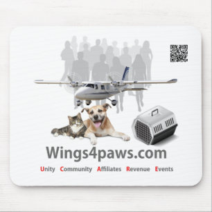 Wings4paws - Maus-Pad Mousepad
