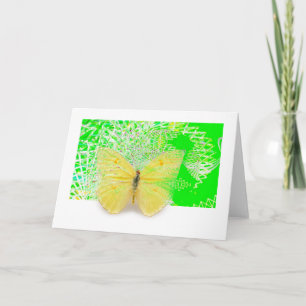 Wings Butterfly Card Karte