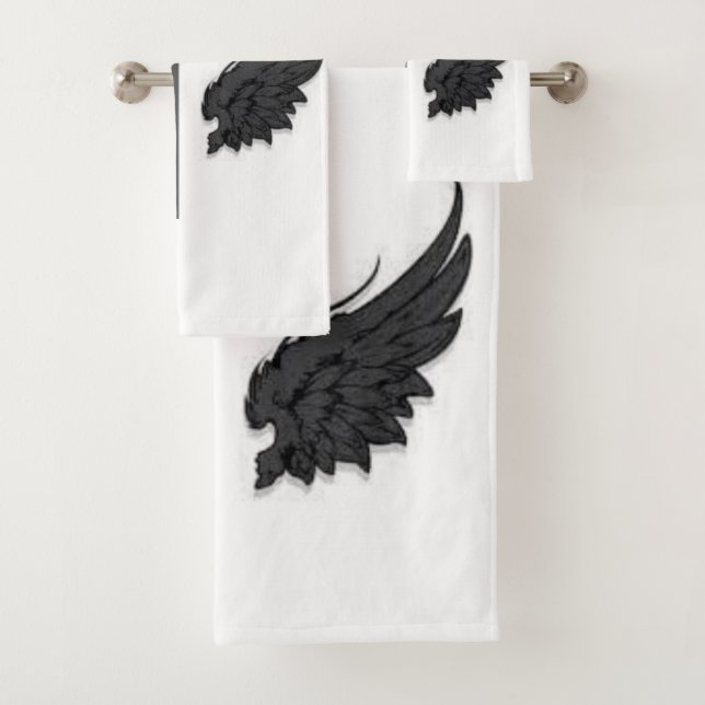 Wings Duschvorhang Badhandtuch Set (Insitu)
