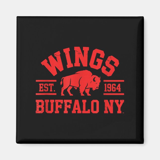Wings Est 1964 Buffalo NY Magnet (Vorne)