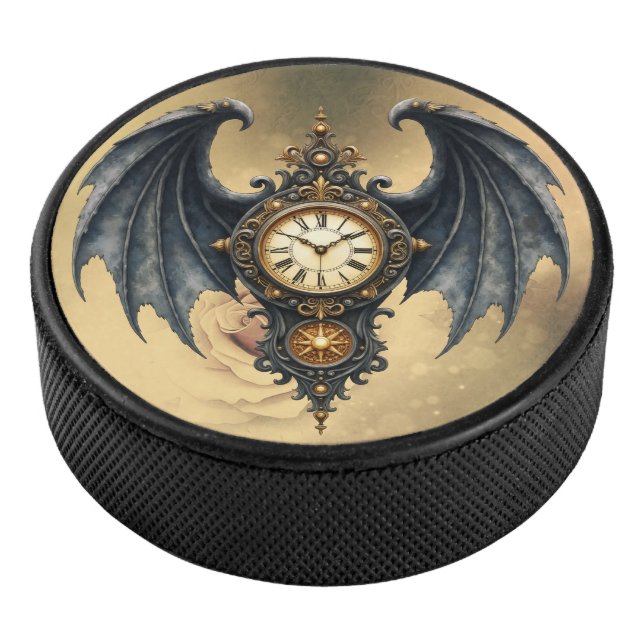 Wings of Eternity – The Timeless Guardian.  Eishockey Puck (3/4)