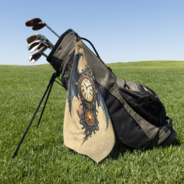 Wings of Eternity – The Timeless Guardian. Golfhandtuch