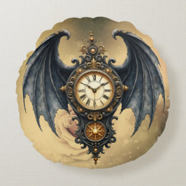 Wings of Eternity – The Timeless Guardian. Rundes Kissen