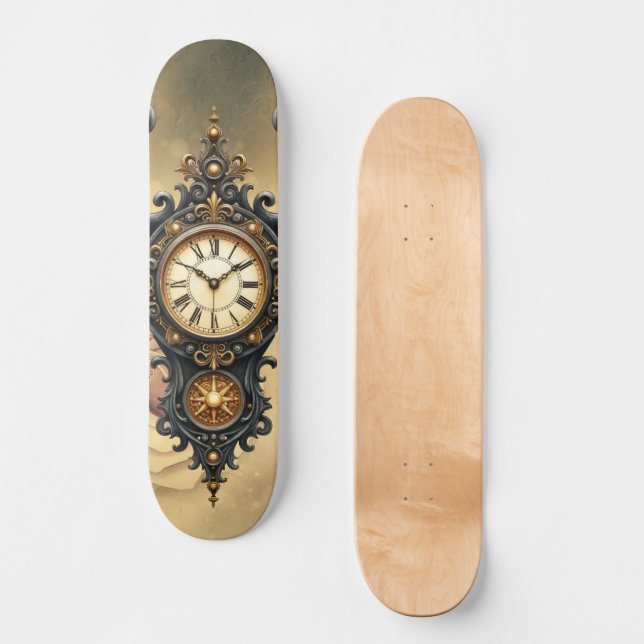 Wings of Eternity – The Timeless Guardian.  Skateboard (Vorderseite)
