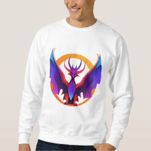 Wings of Freedom Dragon Design Sweatshirt