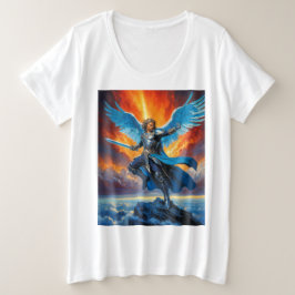 Wings of Glory Große Größe T-Shirt