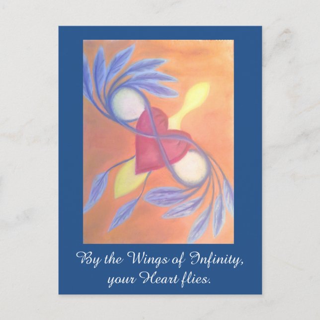 Wings of Infinity Postcard Postkarte (Vorderseite)