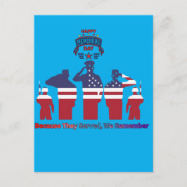 Wings of remembrance azure postkarte