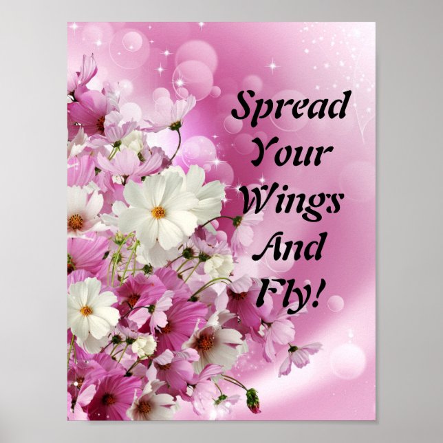 Wings und Fly Poster verbreiten (Vorne)