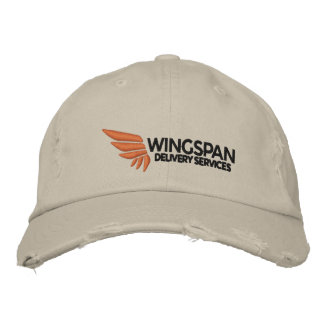 WINGSPAN-Logo-Umrandung Bestickte Baseballkappe