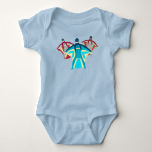Wingsuit Skydiving Baby Strampler