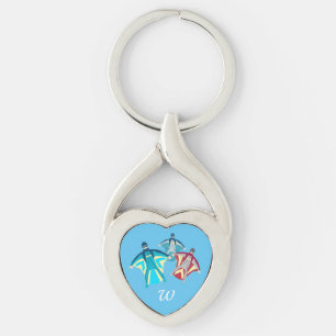 Wingsuit Skydiving Schlüsselanhänger