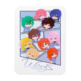 Wingz Multi Character Magnet