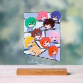 Wingz Multi-Zeichen Akryllisches Zeichen Acrylschild