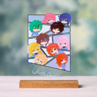 Wingz Multi-Zeichen Akryllisches Zeichen Acrylschild