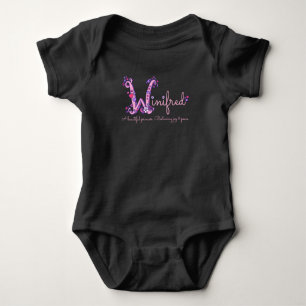 Winifred Mädchen W Namensbedeutung Brauch Baby Strampler