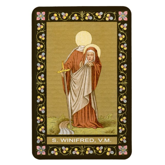 Winifred of Wales (P 002) Magnet (Vertikal)