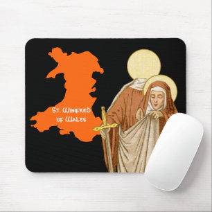 Winifred of Wales (P 002) Mousepad
