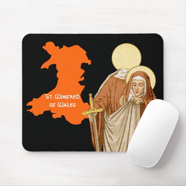 Winifred of Wales (P 002) Mousepad (Mit Mouse)