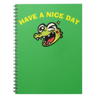 Wink Crocodile Notebook Notizblock