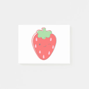 Wink Strawberry Post-it Klebezettel
