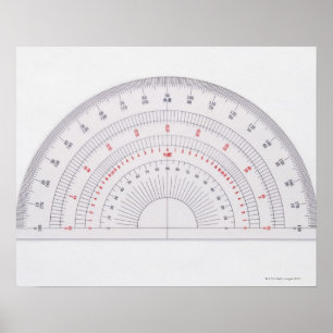 Winkelmesser Poster