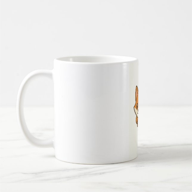 Winking fox mug kaffeetasse (Links)