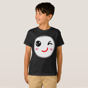 Winking Gesicht, wink Lächeln T-Shirt