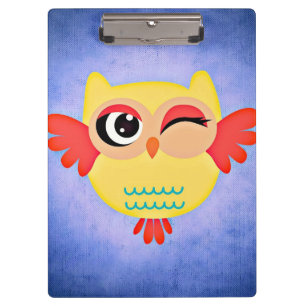 Winking Owl Klemmbrett