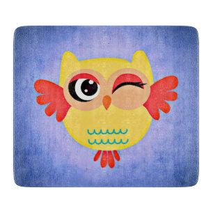 Winking Owl Schneidebrett