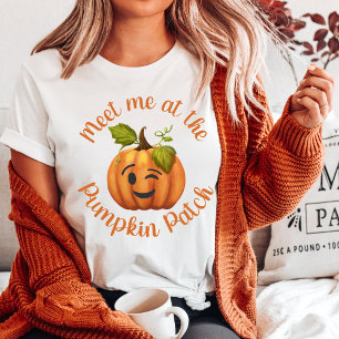 Winking Pumpkin trifft mich beim Pumpkin Patch T-Shirt