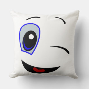 WINKING SMILEY KISSEN