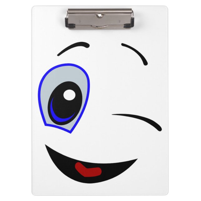 WINKING SMILEY KLEMMBRETT (Vorderseite)