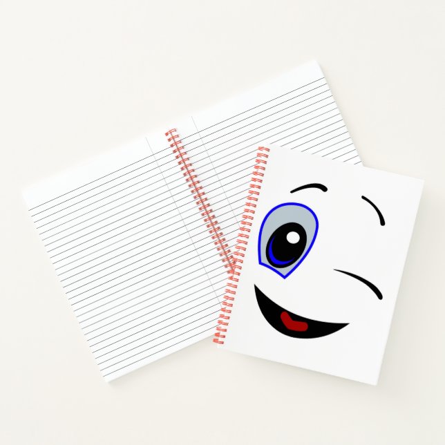 WINKING SMILEY NOTIZBUCH (Innenseite)