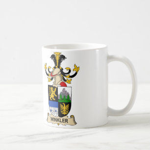 Winkler Familienwappen Kaffeetasse