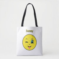 Winky Happy Face Emoji