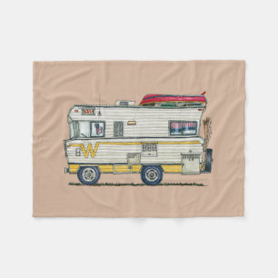 Winnebago-Camper RV-Kleid Fleecedecke