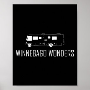 Winnebago Wonders-Shirt Camper-Shirt Lustiges Rv-S Poster