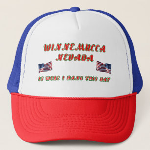Winnemucca Nevada Thema maßgeschneidert Truckerkappe