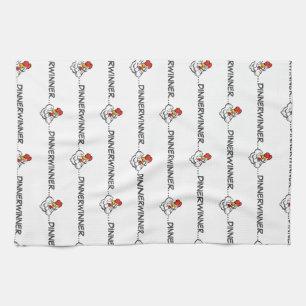"Winner Dinner" Serviette de bain Olympian Effort