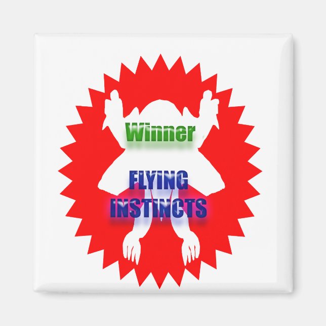 WINNER - Flying Instincts Magnet (Vorne)