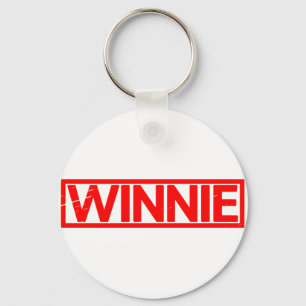Winnie Briefmarke Schlüsselanhänger