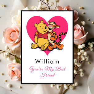 Winnie Puuh & Ferkel süß Karte