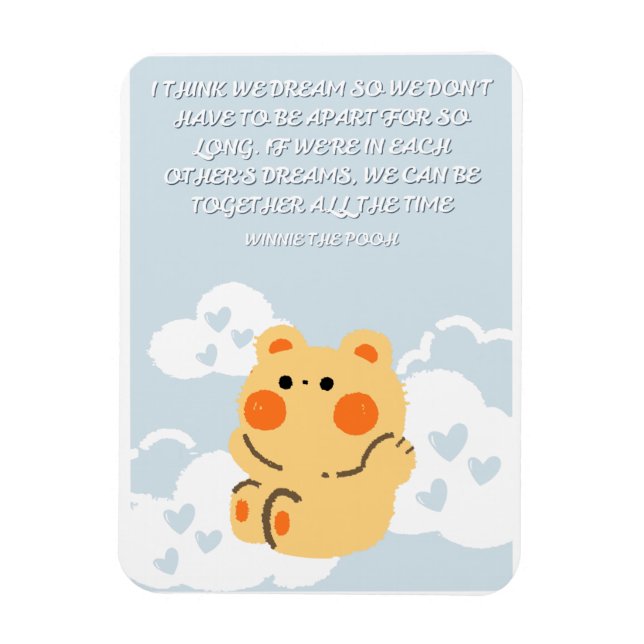 Winnie Puuh Magnet (Vertikal)