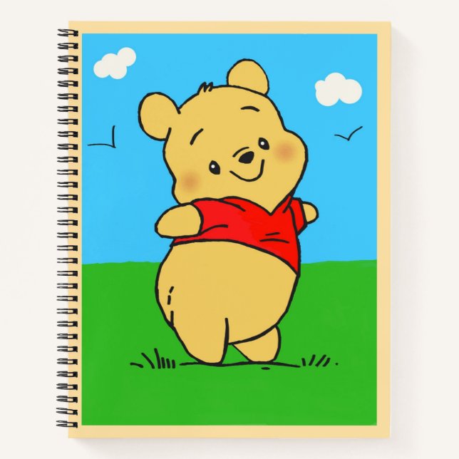 Winnie Spiral Notebook Notizbuch (Vorderseite)