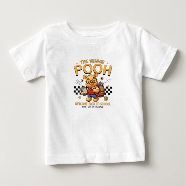Winnie the Pooh Back to School T-Shirt (Vorderseite)