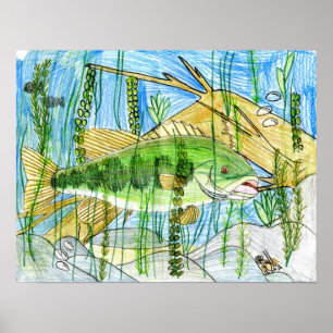 Winning artwork by C. Durler, Grade 6 Poster